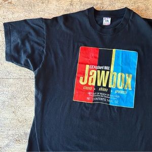 JAWBOX Vintage Band Authentic T-shirt 90s Punk Rock Grunge Dischord Records
